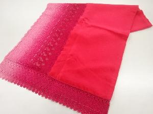 ビロードレース花模様ショール